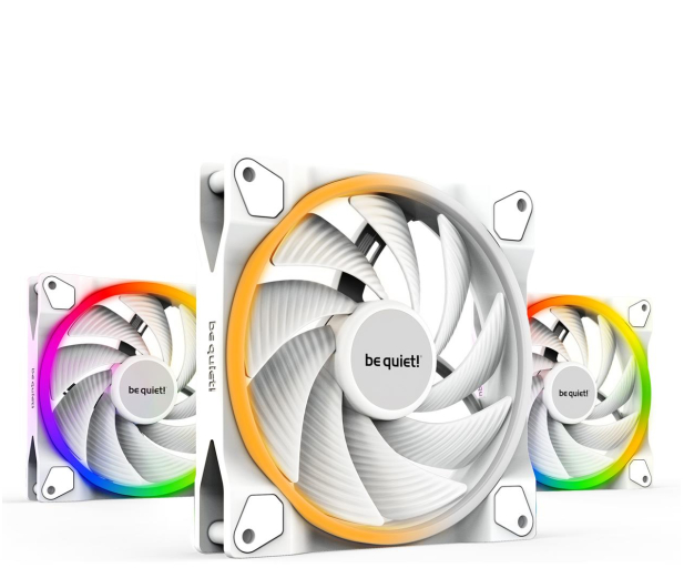BE QUIET! Light Wings White 140 PWM high-speed Triple-Pack 3x140mm BL103 - 1138229 - zdjęcie
